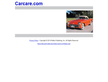 Tablet Screenshot of carcare.com